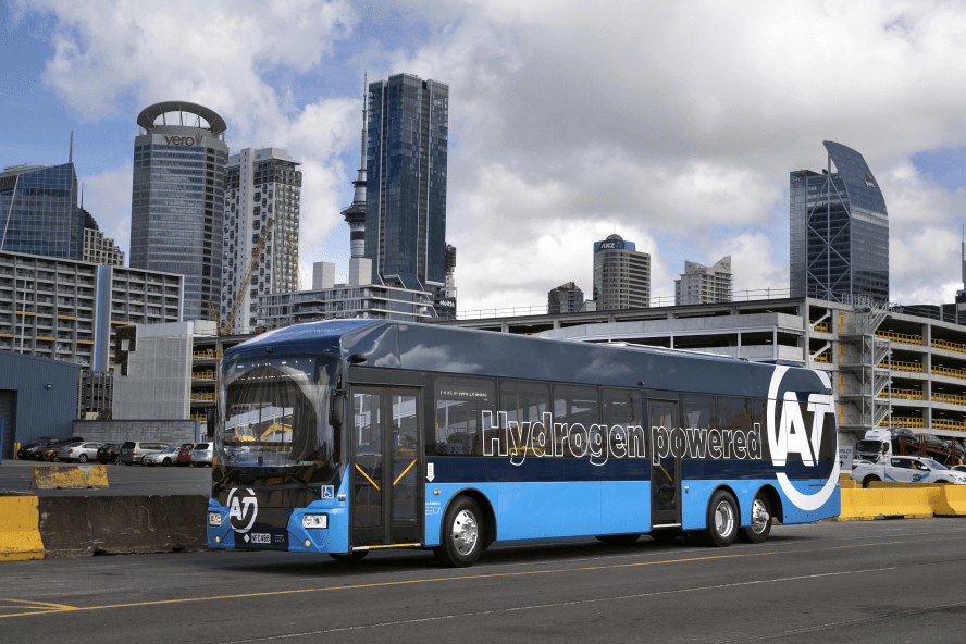 LOW CARBON FUTURE INITIATIVE FINALIST: Auckland Transport – Hydrogen Fuel Cell Bus